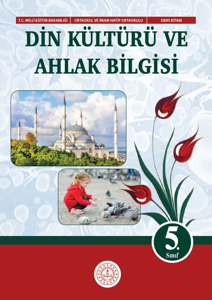 Din Kültürü ve Ahlak Bilgisi 5. Sınıf Ders Kitabı kapağı