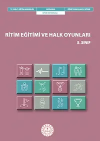 Ritim Eğitimi ve Halk Oyunları 5. Sınıf Öğretmen Kılavuz Kitabı kapağı