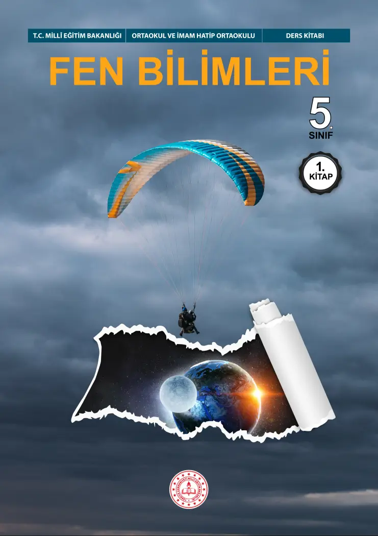 Fen Bilimleri 5. Sınıf Ders Kitabı (1. Kitap) kapağı