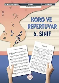 Koro ve Repertuvar 6. Sınıf Ders Kitabı kapağı