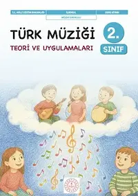 Türk Müziği Teori ve Uygulamaları 2. Sınıf Ders Kitabı kapağı