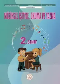 Müziksel İşitme, Okuma ve Yazma 2. Sınıf Ders Kitabı kapağı