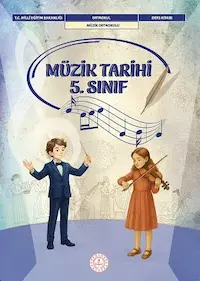 Müzik Tarihi 5. Sınıf Ders Kitabı kapağı