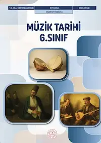 Müzik Tarihi 6. Sınıf Ders Kitabı kapağı