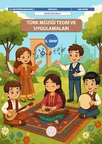 Türk Müziği Teori ve Uygulamaları 5. Sınıf Ders Kitabı kapağı