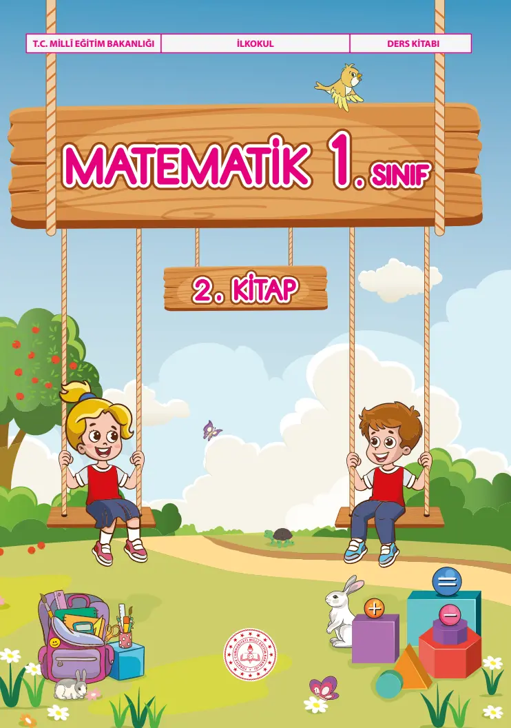 Matematik 1. Sınıf Ders Kitabı (2. Kitap) kapağı