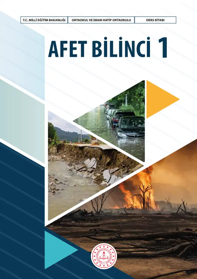 Afet Bilinci Ders Kitabı-1 kapağı