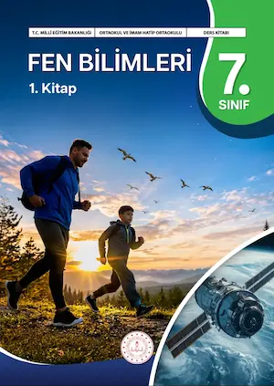Fen Bilimleri 7. Sınıf Ders Kitabı (1. Kitap) kapağı