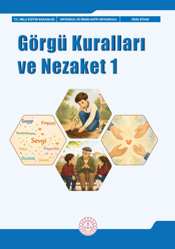 Görgü Kuralları ve Nezaket Dersi-1 kapağı