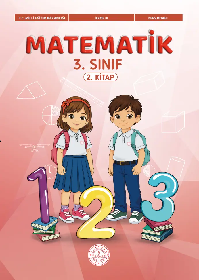 Matematik 3. Sınıf Ders Kitabı (2. Kitap) kapağı