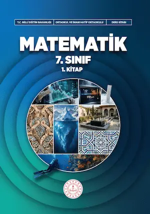 Matematik 7. Sınıf Ders Kitabı (1. Kitap) kapağı