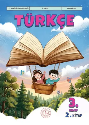 Türkçe 3. Sınıf Ders Kitabı (2. Kitap) kapağı