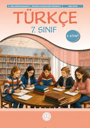 Türkçe 7. Sınıf Ders Kitabı (2. Kitap) kapağı