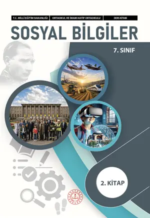Sosyal Bilgileri 7. Sınıf Ders Kitabı (2. Kitap) kapağı