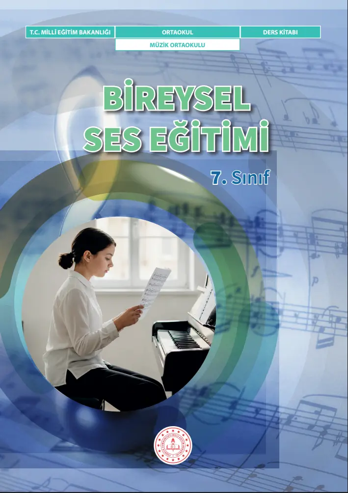 Bireysel Ses Eğitimi Dersi 7. Sınıf Ders Kitabı kapağı