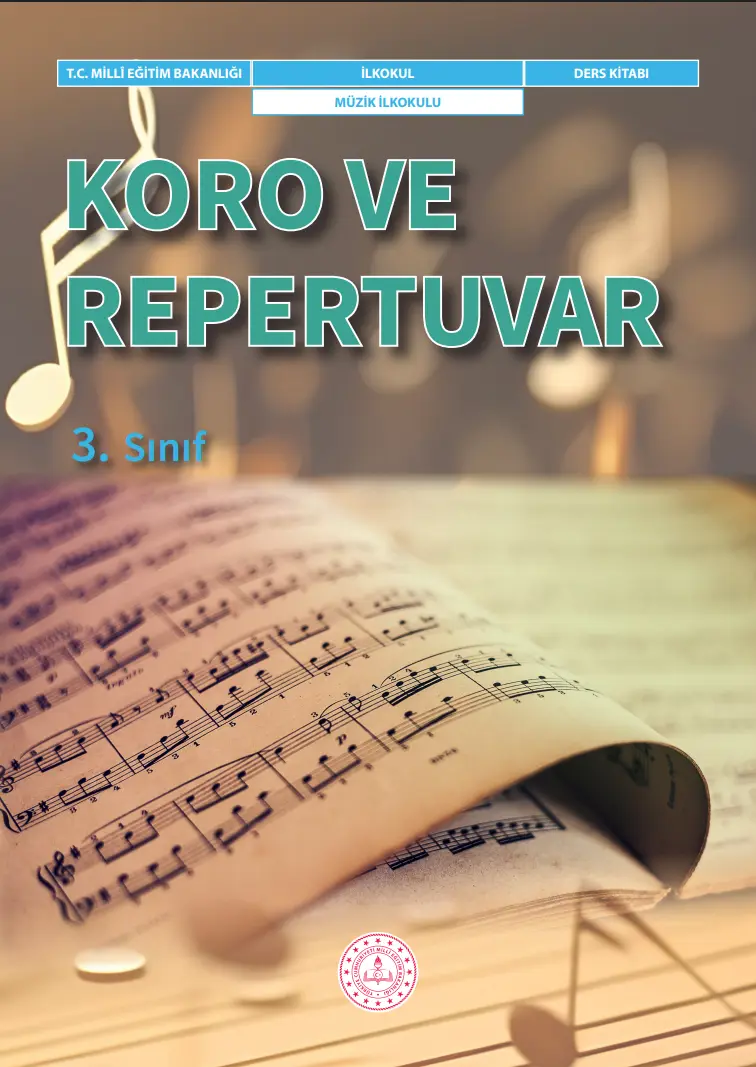 Koro ve Repertuvar 3. Sınıf Ders Kitabı kapağı