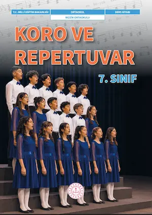 Koro ve Repertuvar 7. Sınıf Ders Kitabı kapağı