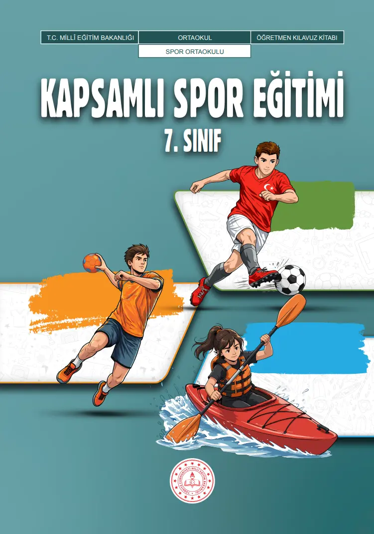 Kapsamlı Spor Eğitimi 7. Sınıf Öğretmen Kılavuz Kitabı kapağı