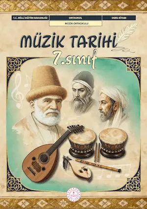 Müzik Tarihi 7. Sınıf Ders Kitabı kapağı