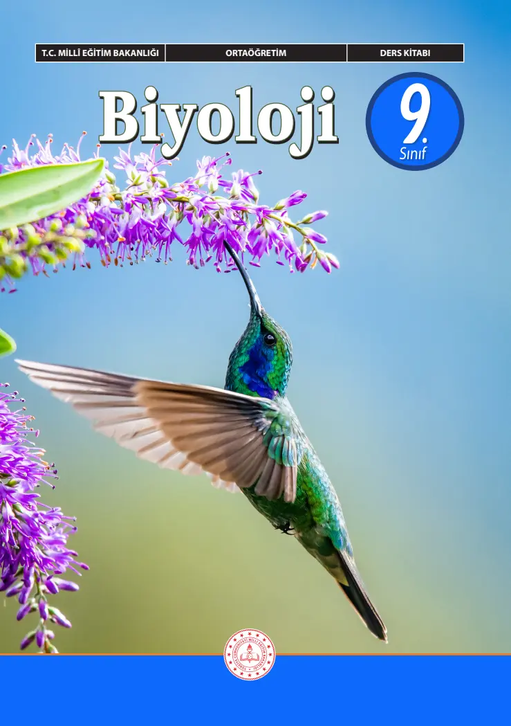 Biyoloji Dersi 9. Sınıf Ders Kitabı kapağı