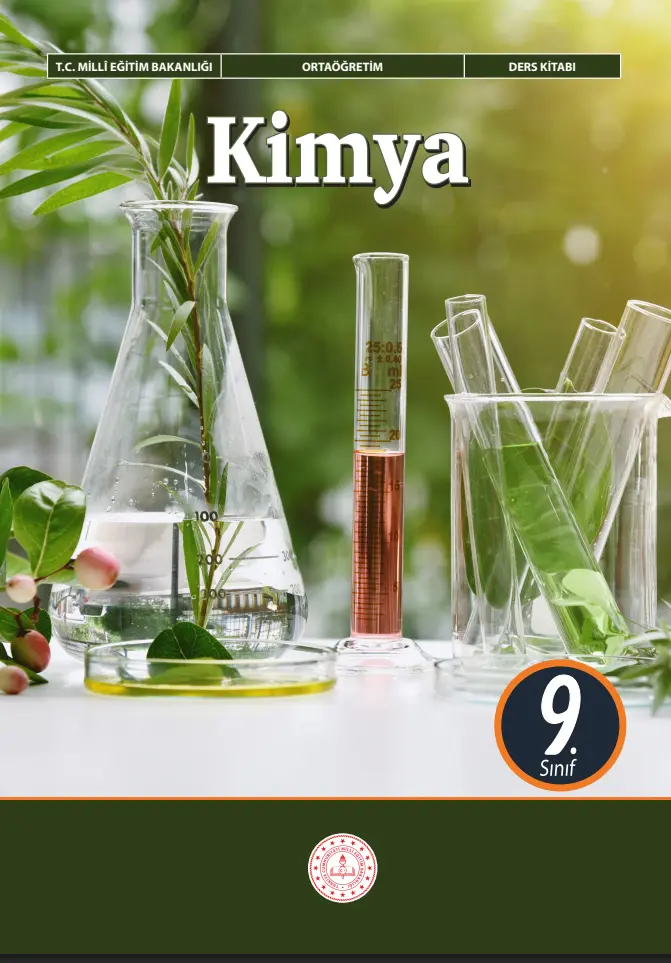Kimya 9. Sınıf Ders Kitabı kapağı