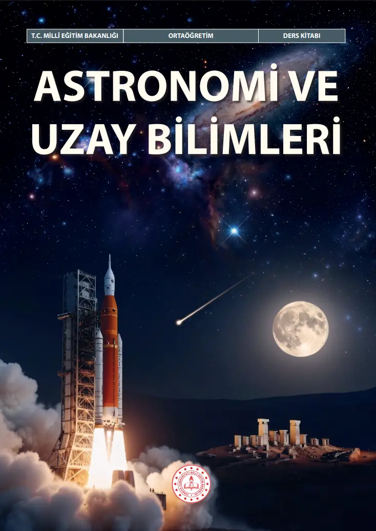 Astronomi ve Uzay Bilimleri Dersi Kitabı kapağı