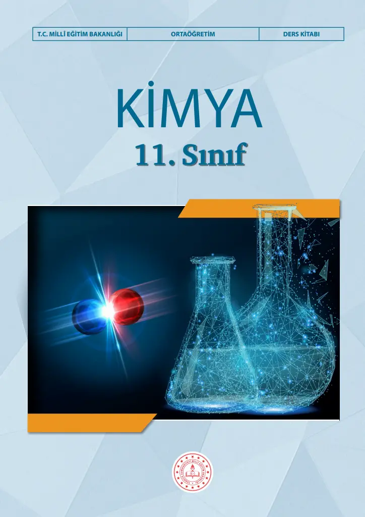 Kimya 11. Sınıf Ders Kitabı kapağı