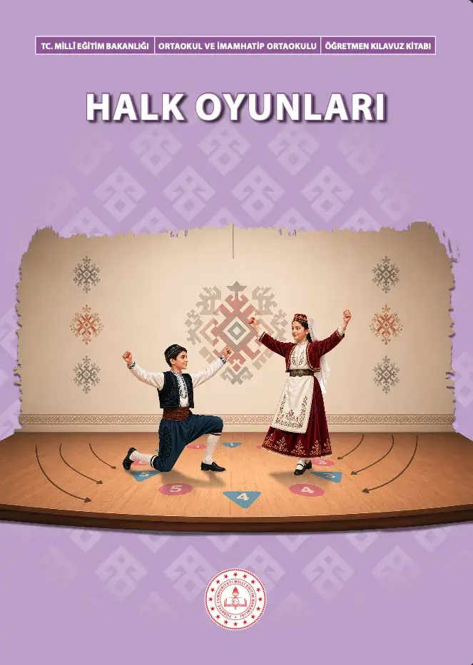 Halk Oyunları Dersi Öğretmen Kılavuz Kitabı kapağı