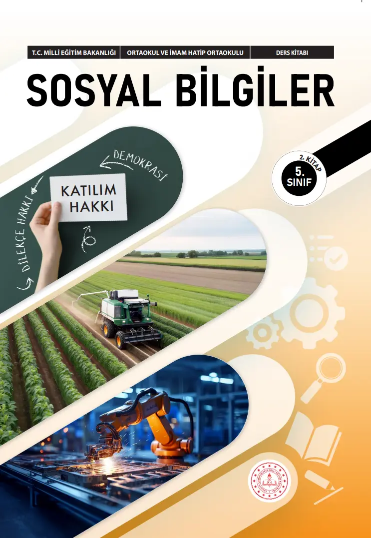 Sosyal Bilgiler 5. Sınıf Ders Kitabı (2. Kitap) kapağı