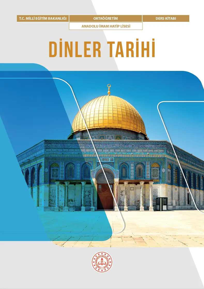 Dinler Tarihi 12. Sınıf Ders Kitabı kapağı