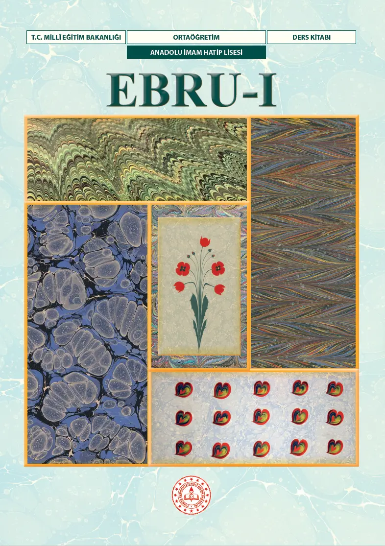 Ebru I Ders Kitabı kapağı