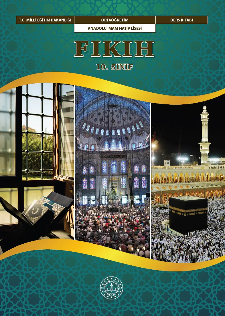 Fıkıh 10. Sınıf Ders Kitabı kapağı