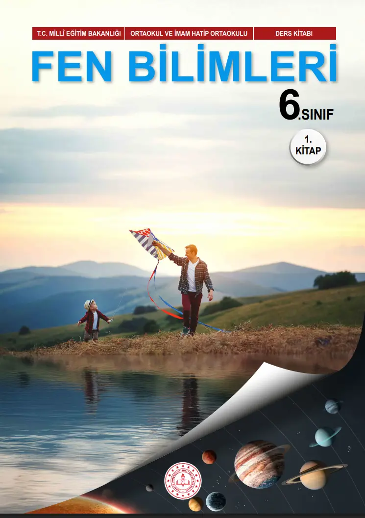 Fen Bilimleri 6. Sınıf Ders Kitabı (1. Kitap) kapağı