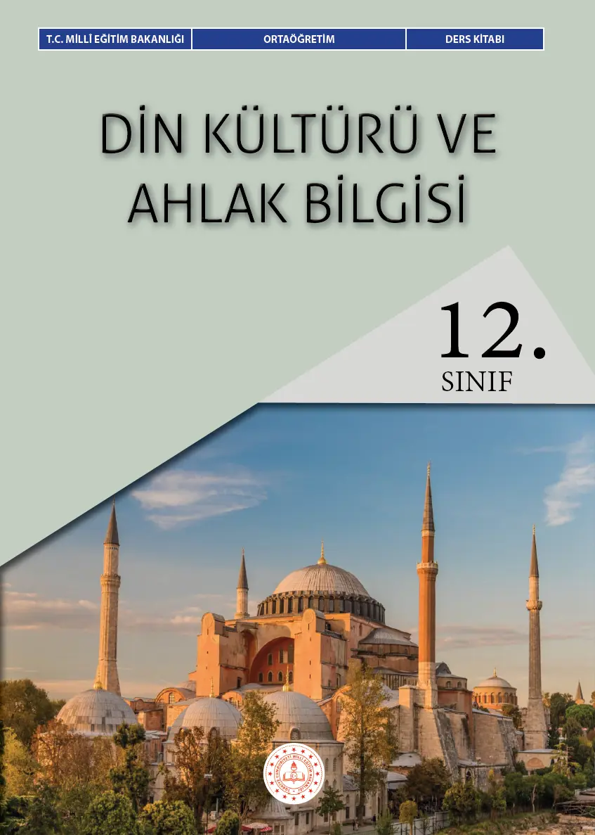 Din Kültürü ve Ahlak Bilgisi 12. Sınıf Ders Kitabı kapağı