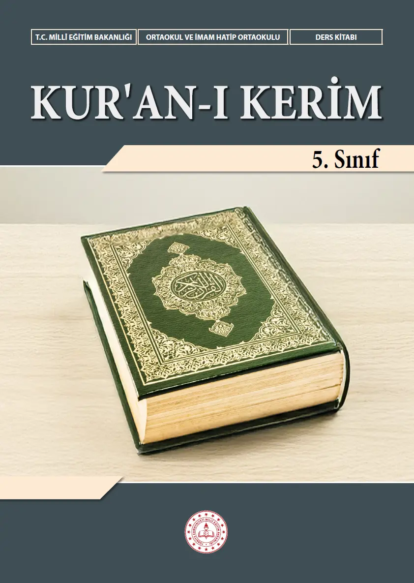 Kur’an-ı Kerim 5. Sınıf Ders Kitabı kapağı