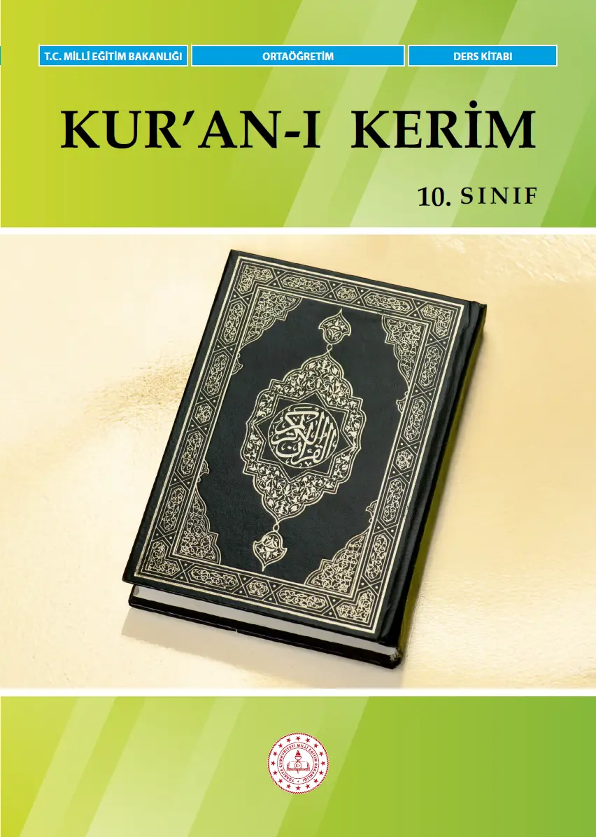 Kur’an-ı Kerim 10. Sınıf Ders Kitabı kapağı