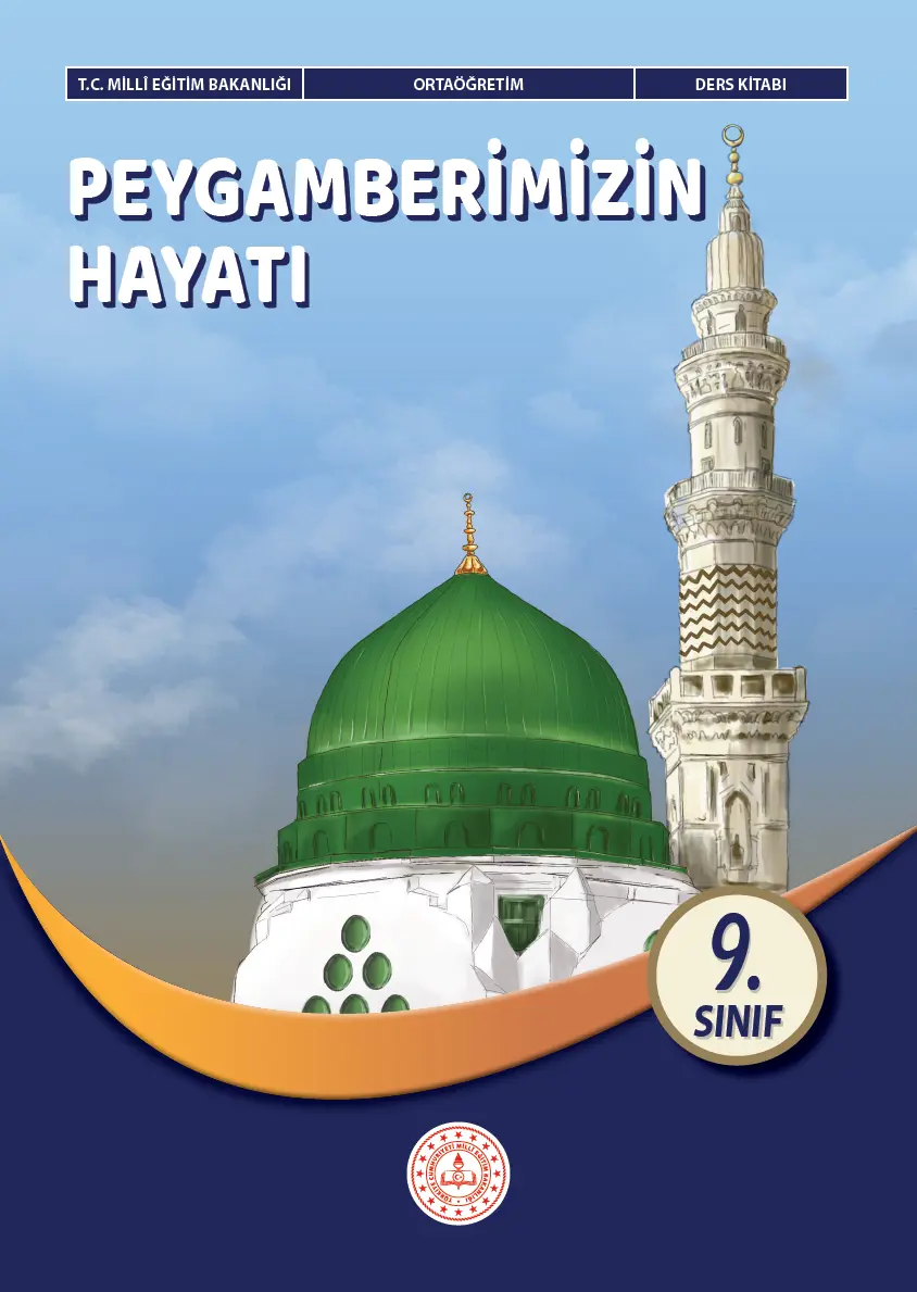 Peygamberimizin Hayatı 9. Sınıf Ders Kitabı kapağı
