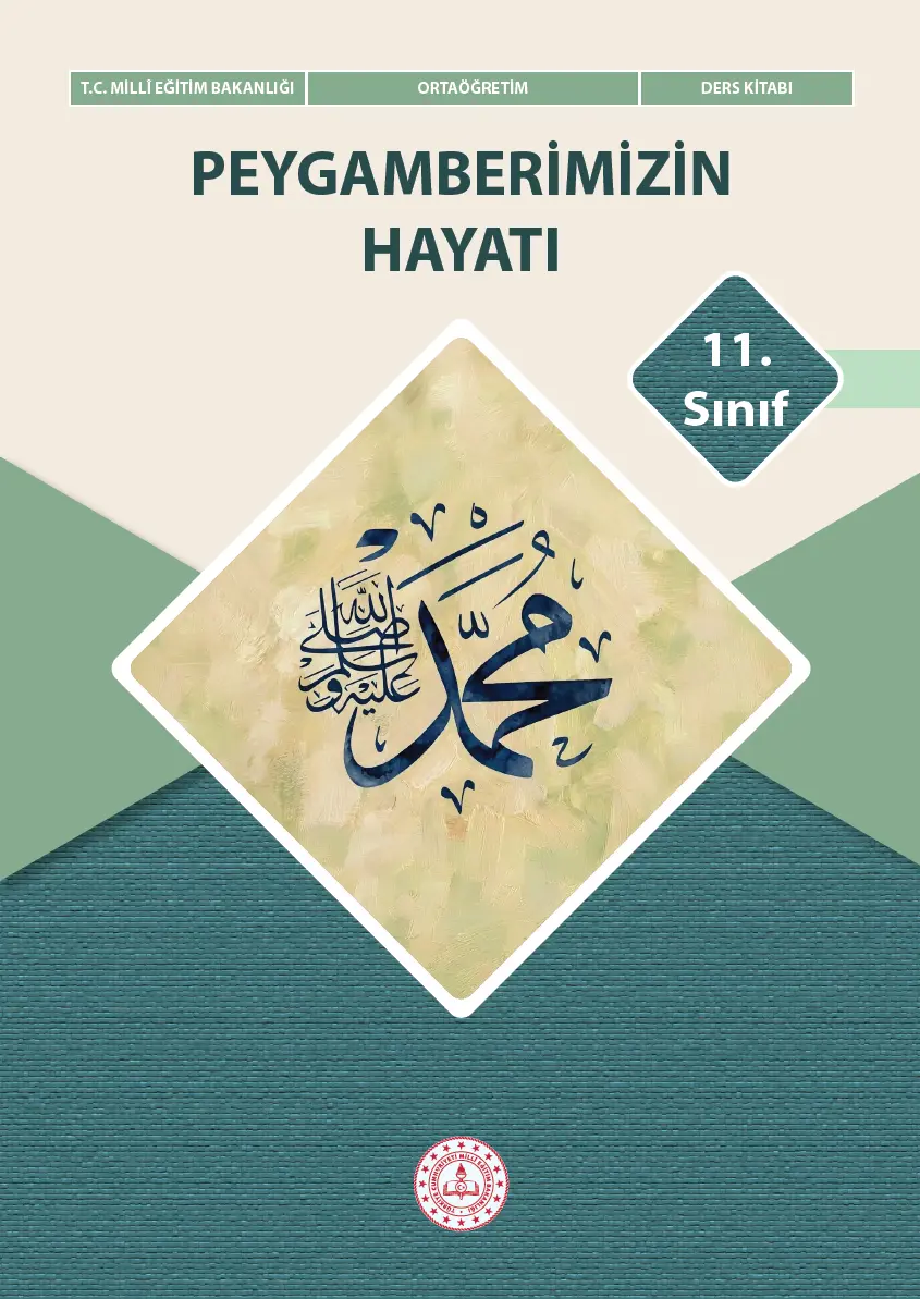 Peygamberimizin Hayatı 11. Sınıf Ders Kitabı kapağı