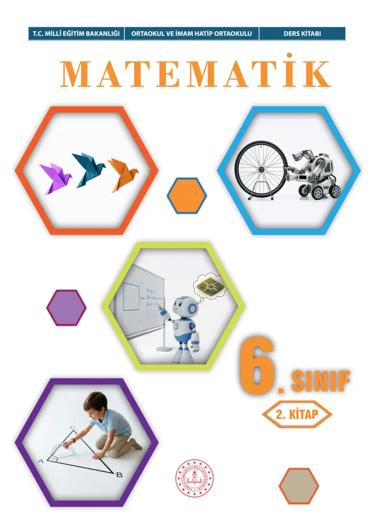 Matematik 6. Sınıf Ders Kitabı (2. Kitap) kapağı