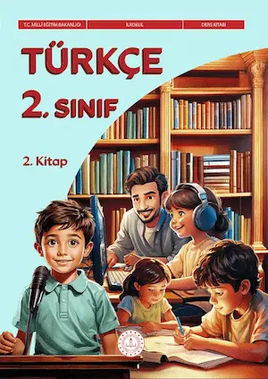 Türkçe 2. Sınıf Ders Kitabı (2. Kitap) kapağı