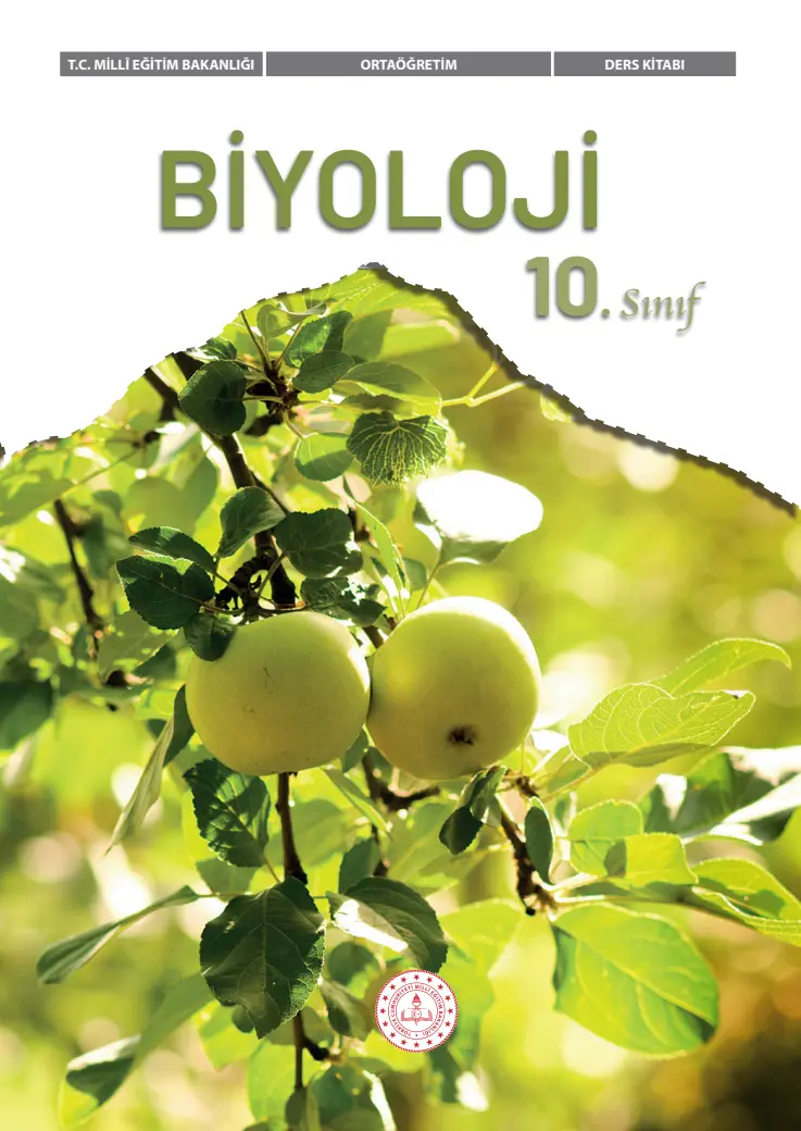 Biyoloji Dersi 10. Sınıf Ders Kitabı kapağı