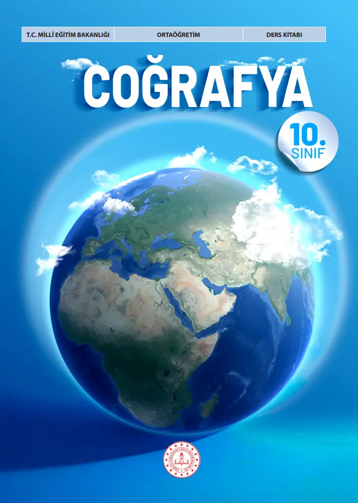 Coğrafya Dersi 10. Sınıf Ders Kitabı kapağı