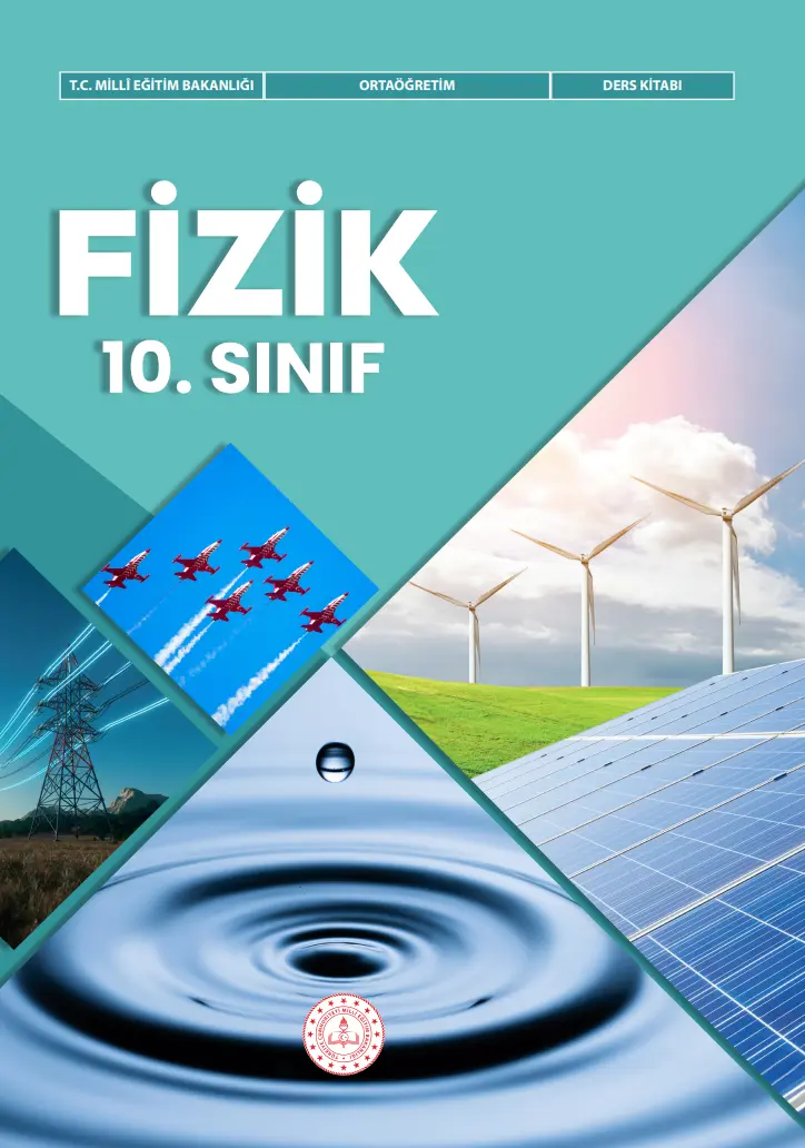 Fizik Dersi 10. Sınıf Ders Kitabı kapağı